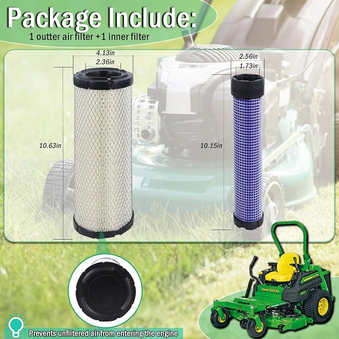 Kefly Inner & Outer Air Filter 11013-7044 11013-7045 Replaces Kawasaki - Image 7
