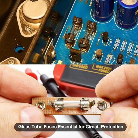 MADCATZ 360 Pcs 24 Values Fast Blow Glass Fuses Assortment Kit 250V 5x20mm - Image 5