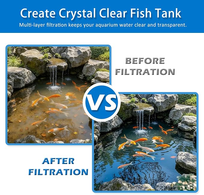 2" Thick Koi Pond Filter Pad, Pond Filter Media, Pond Filter Material White - Image 3