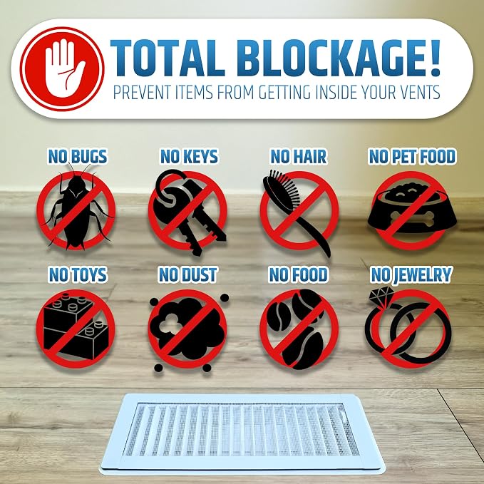 Powerful Magnetic Vent Screen Mesh Covers That Will Never Move or Fall - Image 6