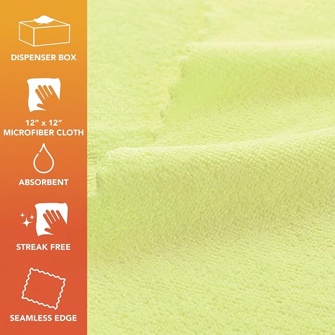Arkwright Smart Rags Microfiber Cleaning Cloths, Pallet of 14400, Lint Free 180 - Image 2