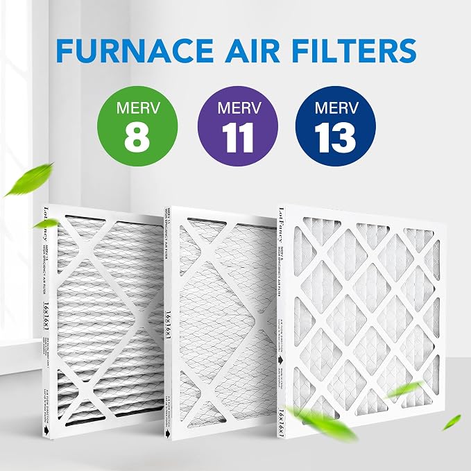 LotFancy 16x16x1 Air Filter MERV 13 4-Pack, Electrostatic Pleated HVAC Furnace - Image 8