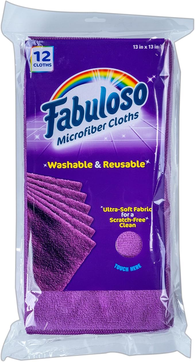 Fabuloso Microfiber Cleaning Cloths by Fabuloso