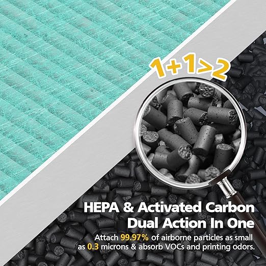 6 Pack Air Filter Compatible - Image 5