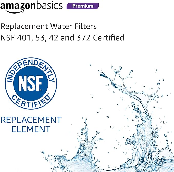 Amazon Basics Replacement GE MWF Refrigerator Water Filter Cartridge - Image 5