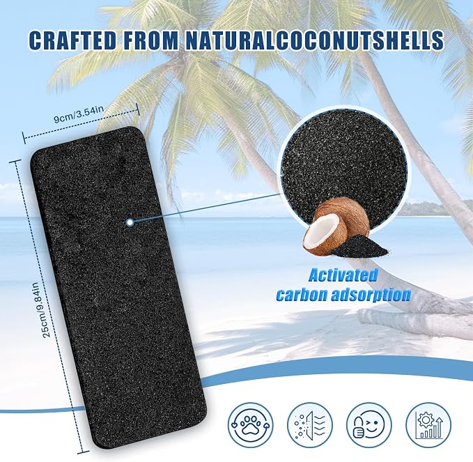 5 Pack Ceiling Fan Filters for Blades, Pet Fresh Fan Blade Air Purifier Pads - Image 6