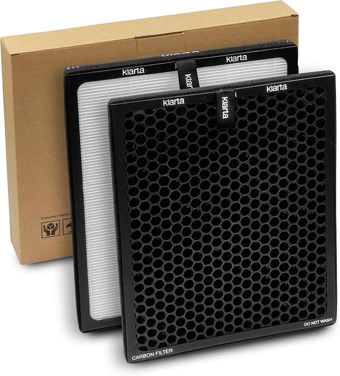 Replacement Filter Set – For Klarta Forste Smart Air Purifier – 99.97% Particle by klarta