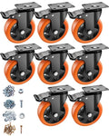Casters, Top Plate Swivel Wheels, Locking Casters by ATrustedCasterWheelsBrand