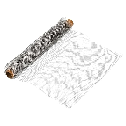 PATIKIL 304 Stainless Steel Wire Mesh Screen, 10 Mesh Woven Air Vent Filter by PATIKIL