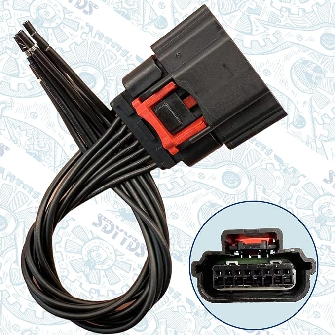 8-Pin Mass Air Flow Sensor Wiring Harness - Image 3