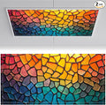 2 Pack Fluorescent Light Covers 4x2 ft Magnetic Light Covers by seewan