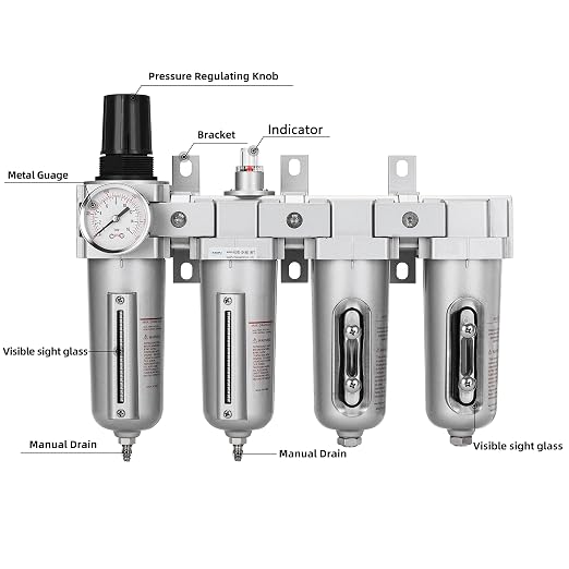 NANPU 1/2" NPT Industrial Grade 4 Stage Air Drying System - Image 2