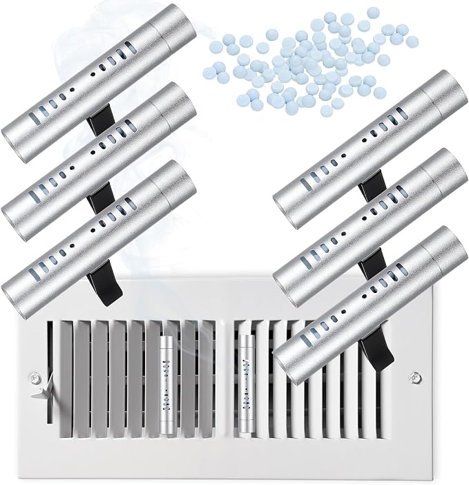 Weysat 6 Pcs Whole House Air Freshener Passive Essential Diffuser Vent Clips by Weysat