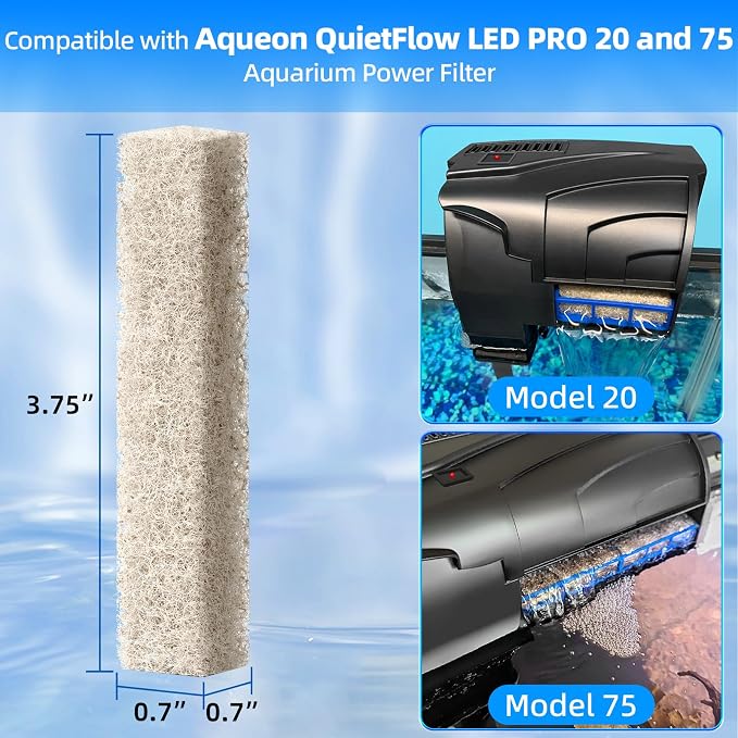 AQUANEAT 24- Pack Replacement Ammonia Reducer Pads Compatible - Image 2