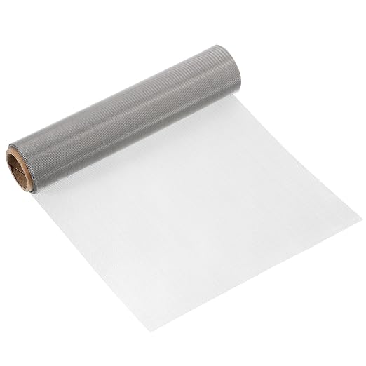 uxcell 40 Mesh 79" x 10" Woven Wire Mesh, 316 Stainless Steel Air Vent Filter by uxcell