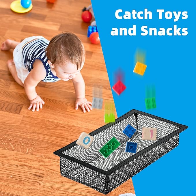 Floor Vent Screen Net for Home Floor, Floor Register Cover Trap 4 x 12 Inch - Image 3