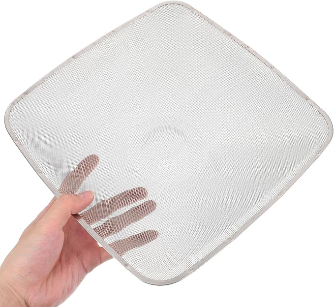 Toddmomy Range Hood Oil Mesh Filter Screen Metal Grease Vent Cover Kit - Image 4