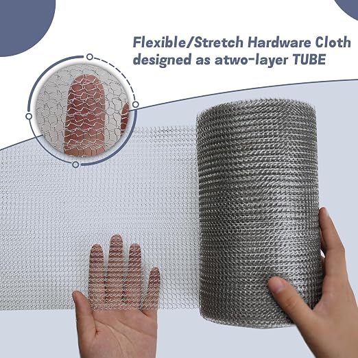 12" X 50 ft 304 Stainless Steel Mesh, Wire Mesh - Image 3