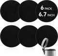 12 Pack Charcoal Filters for Compost Bucket, 6.7 Inch Compost Filters for by MOWPOG
