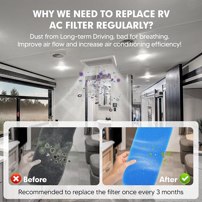 RV AC Filter RV Air Filters Replacement - Image 4