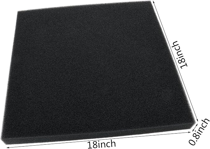 Aquarium Filter Bio Sponge Pad, Foam Sponges Filter Media, Cut fit it Filter - Image 2