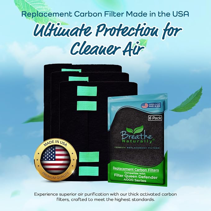 Breathe Naturally Replacement Filters Compatible - Image 2