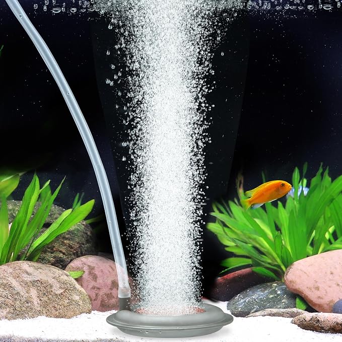 hygger Aquarium Air Stone, 2.6 Inch Nano Air Stone Makes Super Tiny Bubbles - Image 9