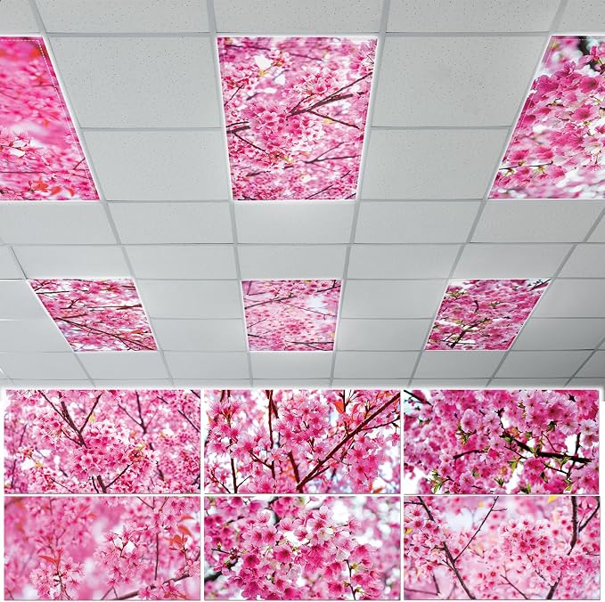Wiooffen 6 Pcs Fluorescent Light Covers by Wiooffen