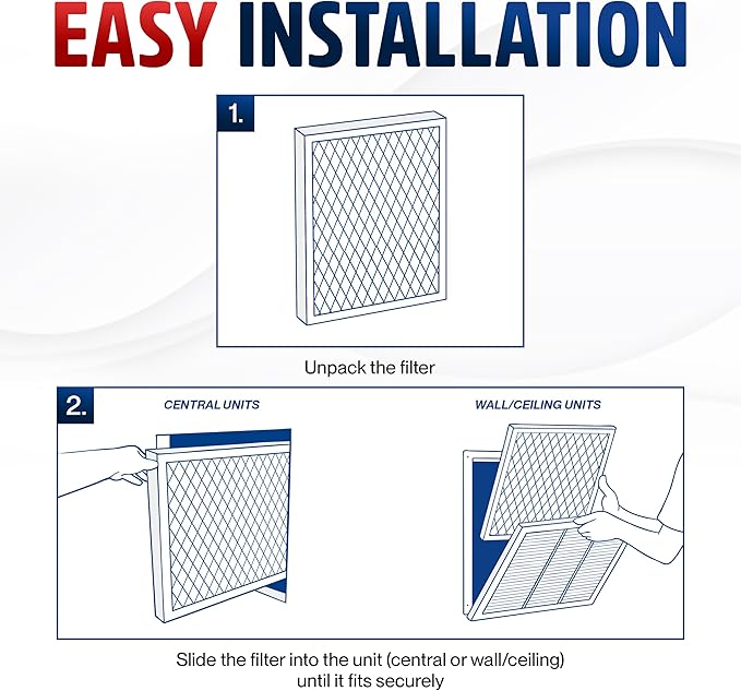 18x18x1 Electrostatic Air Filter, MERV 8, Reusable Furnace AC/HVAC Filter - Image 5