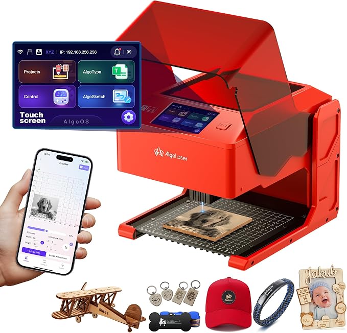 AlgoLaser 5W Laser Engraver Machine: Portable & Smart by AlgoLaser
