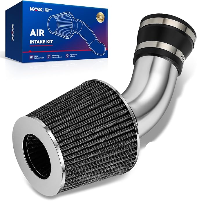 KAX 3 inch Cold Air Intake System Kit Compatible by KAX
