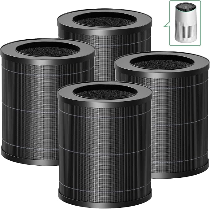4 Pack MR2566 Filter Compatible by isinlive