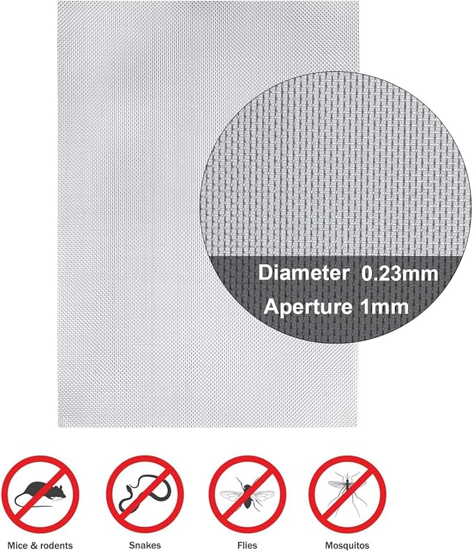Stainless Steel Woven Wire Mesh 304 Stainless Steel Insect Screen Mesh - Image 4