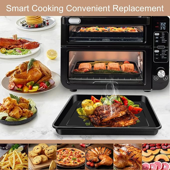 GCQ 3 IN 1 Smart Double Oven Tray Basket Rack Kit - Image 7