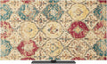 Ethnic Texture Retro Color Block Indoor TV Cover, Elastic TV Screen Protector by Unknown