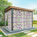 Flowers Outdoor Curtains for Patio Summer Floral Pastoral Farmhouse Plant by Unknown