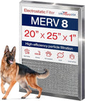 20x25x1 Electrostatic Air Filter, MERV 8, Reusable Furnace AC/HVAC Filter by LifeSupplyUSA