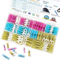 TICONN 120Pcs Heat Shrink Wire Connectors, Waterproof Automotive Marine by TICONN