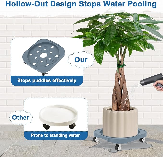2 Pack 11'' Heavy Duty 5 Gallon Water Jug Holder Caddy - Image 8