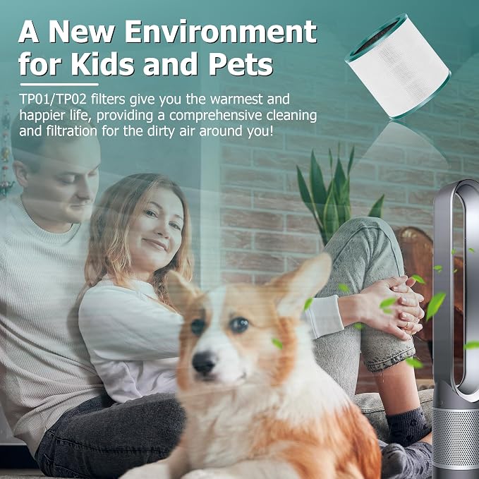 TP01 Air Purifier Filter for Dyson Tower Pure Cool Link TP02, AM11 | Compatible - Image 4