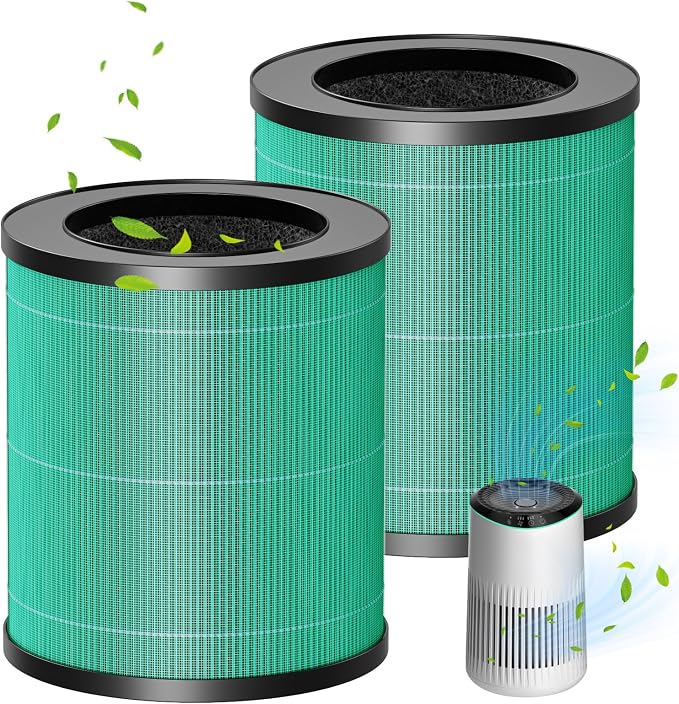 2 Pack MR2566 Filter Compatible by isinlive