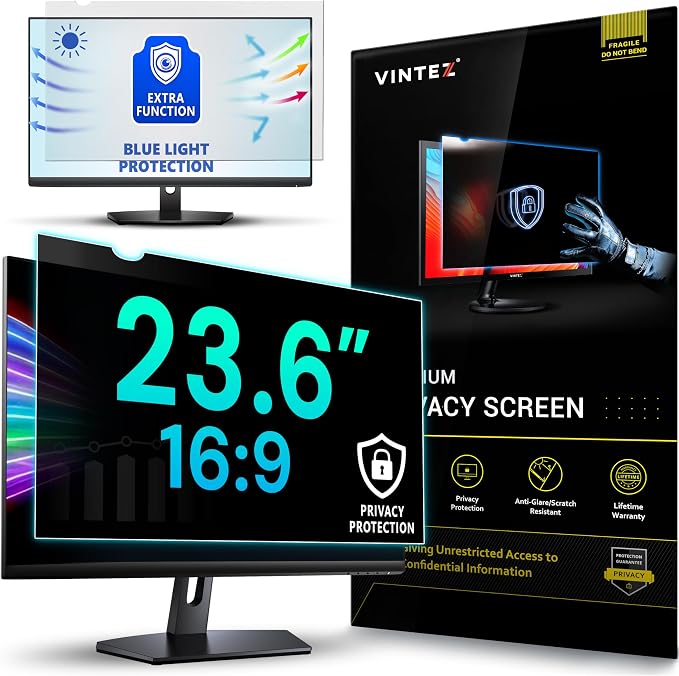 VINTEZ 23.6 Inch 16:9 Privacy Screen by VINTEZ