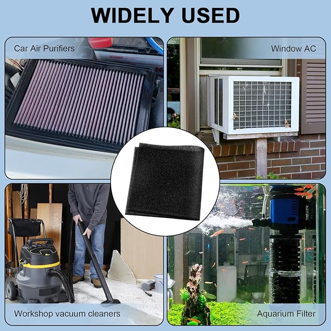 Air Filter Foam Sheet Material, Reusable Air Filter - Image 5