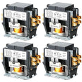 Dreyoo 4 Pcs 24V Coil 40A 2 Pole Air Conditioner Contactor, UL Certified HVAC by Dreyoo