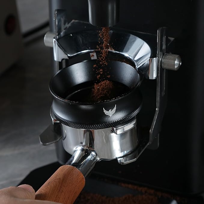 Magnetic 54mm Dosing Funnel & Espresso Puck Screen - Image 7
