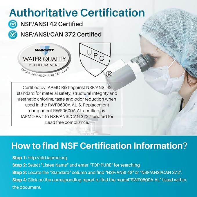ICEPURE Alkaline RWF0600A-AL Refrigerator Water Filter Replacement - Image 3