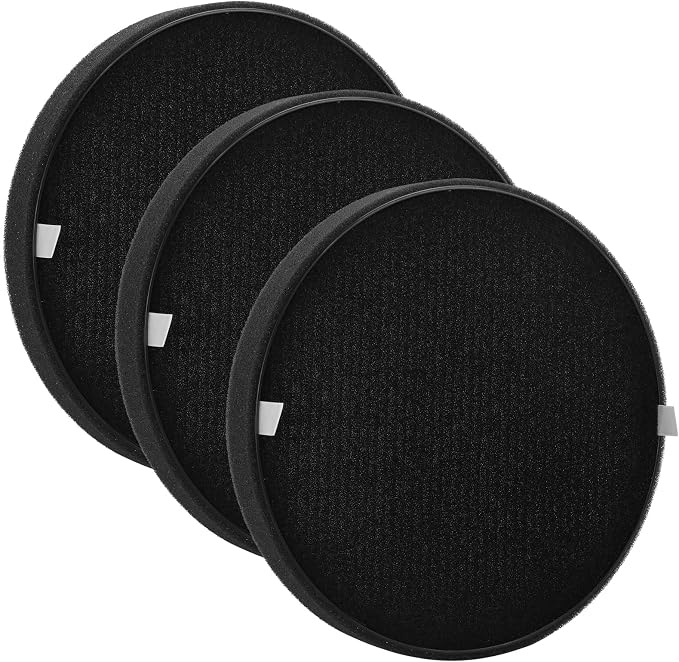 3-Pack Halo Replacement Filter, Compatible by Breabetter