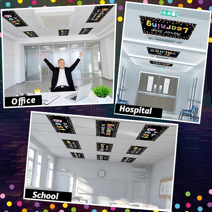 6 Pcs Fluorescent Light Covers - Image 5