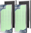 ma-40 replacement filter, 3-in-1 high-efficiency HEPA and activated carbon pre by MidiexHEPAFilters