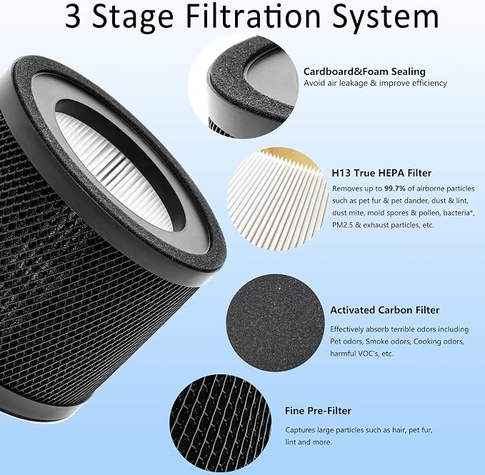 TT-AP001 True HEPA Filter Replacement, Compatible - Image 5